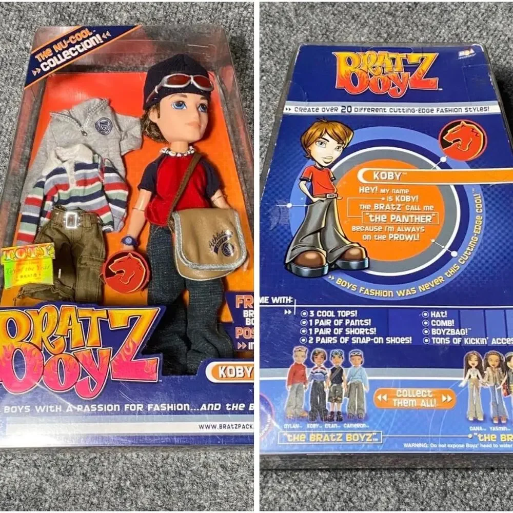 Lot of 4 2003/ 2021 Bratz Boyz Nu Cool The Boys with a Passion for Fashion